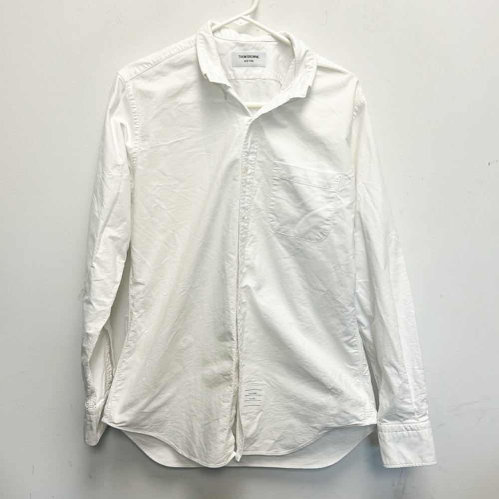 Thom Browne white button down